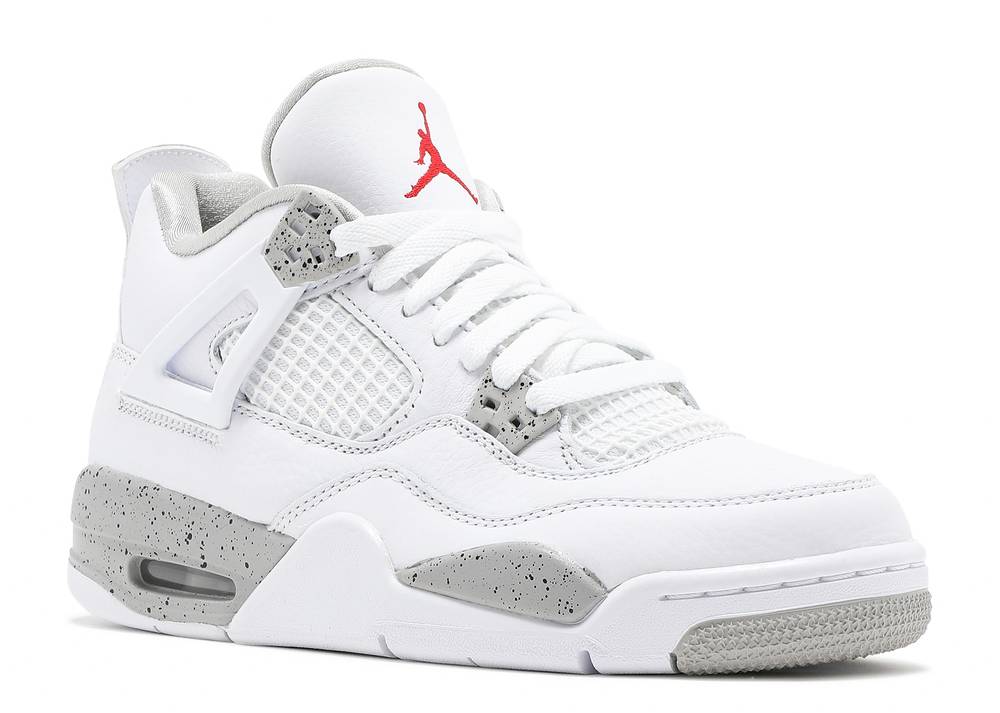 AJ 4 Retro GS 'White Oreo'