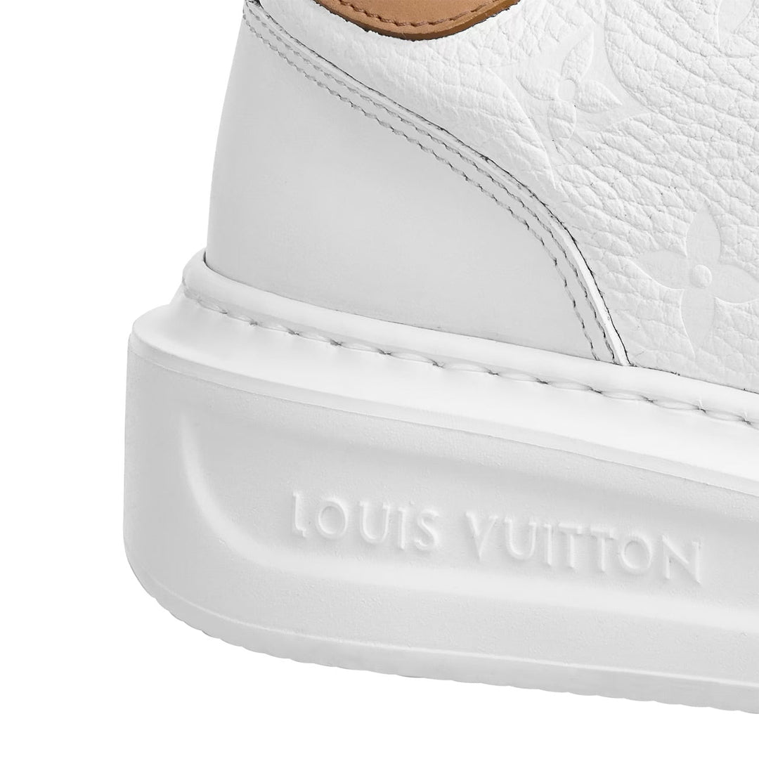 LV Beverly Hills Sneaker White/Gold