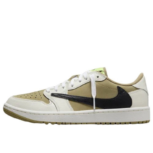 Air Jordan 1 Low x Travis Scott 'Golf Neutral Olive'