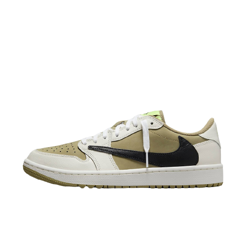 Air Jordan 1 Low x Travis Scott 'Golf Neutral Olive'